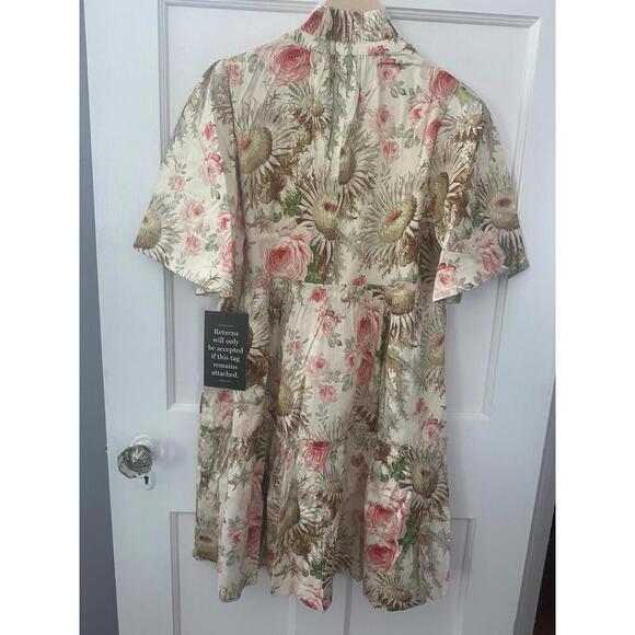 Tuckernuck Sun Faded Floral Crawford Dress NWT Extra Large XL Sold Out - Picture 4 of 4